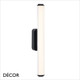 Nordlux - Virelle 50 - Black Modern Designer Dimmable LED Bathroom Wall Light - Innovative Danish Design For a Bathroom, Shower Room, Wet Room & Wash Room