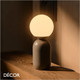 Nordlux - Notti - Light Brown Modern Designer Table Lamp - Ideal for a Living Room, Home Office, Study, Reception Room or Bedside