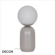 Nordlux - Notti - Light Brown Modern Designer Table Lamp - Ideal for a Living Room, Home Office, Study, Reception Room or Bedside