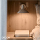 Nordlux - Darci Short - Matt Sand Modern Designer Adjustable Wall Light - Minimalist Industrial Chic for your Studio, Office, Study, Workspace, Bedside & Living Room