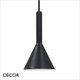 Nordlux - Kelvis 2-Kit - Black Set of Two Modern Designer Pendant Lights - Perfect for your Kitchen, Dining Room, Living Room, Hotel, Restaurant & Café