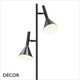 Nordlux - Kelvis - Matt Black Modern Designer Adjustable Floor Lamp - Minimalist Design for your Studio, Office, Study, Workspace, Bedside & Living Room