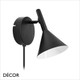 Nordlux - Kelvis - Matt Black Modern Designer Adjustable Wall Light - Minimalist Design for your Studio, Office, Study, Workspace, Bedside & Living Room