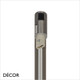 Nordlux - Makoto - Satin Chrome Modern Designer Table Lamp - Industrial Minimalism for a Bedside, Living Room or Study. DFTP