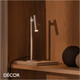 Nordlux - Makoto - Satin Chrome Modern Designer Table Lamp - Industrial Minimalism for a Bedside, Living Room or Study. DFTP