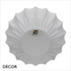 Nordlux - Sallino - "Pleated" Opal White Glass Modern Designer Pendant Light - Elegant Danish Design for any Contemporary Space