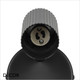 Nordlux - Vico - Black Fluted Modern Designer Wall Light with a USB-C Port for Charging your Phone or other Devices- Minimalist Danish Design for any Contemporary Space