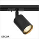 Nordlux - Link Explore Short Spot, 1 Circuit - Black Modern Designer Adjustable Spotlight for the Link System - Stunning in a Kitchen, Office, Restaurant, Bistro, Bar & Café