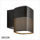 1 Nordlux - Sidara - Seaside Black Modern Designer Outdoor Garden Wall Light - Striking Danish Design for your Garden, Hotel & Bistro