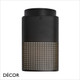 1 Nordlux - Sidara - Seaside Black Modern Designer Outdoor Garden Ceiling Light - Striking Danish Design for your Garden, Hotel & Bistro