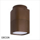 Nordlux - Sidara - Seaside Brown Metallic Modern Designer Outdoor Garden Ceiling Light - Striking Danish Design for your Garden, Hotel & Bistro