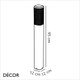 Nordlux - Sidara 95 - Seaside Anthracite Modern Designer Outdoor Garden Post Light - Striking Danish Design for your Garden, Hotel & Bistro