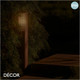 Nordlux - Sidara 95 - Seaside Brown Metallic Modern Designer Outdoor Garden Post Light - Striking Danish Design for your Garden, Hotel & Bistro