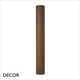 Nordlux - Sidara 95 - Seaside Brown Metallic Modern Designer Outdoor Garden Post Light - Striking Danish Design for your Garden, Hotel & Bistro