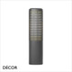 Nordlux - Sidara 45 - Seaside Anthracite Modern Designer Outdoor Garden Post Light - Striking Danish Design for your Garden, Hotel & Bistro