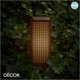 Nordlux - Sidara 45 - Seaside Brown Metallic Modern Designer Outdoor Garden Post Light - Striking Danish Design for your Garden, Hotel & Bistro