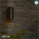 Nordlux - Clarini - Seaside Black Modern Designer Outdoor Garden Wall Light - Minimalist Danish Design for your Garden, Hotel & Bistro