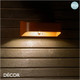 Nordlux - Marcellio Solar with Sensor - Brown Modern Designer Outdoor Wall Light - Danish Design for Any Outdoor Space