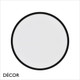 Nordlux - Oja 29 - Black Modern Designer Round Outdoor Ceiling Light - Ultra-Thin Design for any Contemporary Outdoor Space