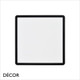 Nordlux - Oja 29 - Black Modern Designer Square Outdoor Ceiling Light - Ultra-Thin Design for any Contemporary Outdoor Space