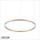 1 B Ideal Lux - Oracle Slim 50, 70, 90, 150 Round - Brass Modern Designer LED Suspension Light - Minimalism for a Kitchen, Dining Room, Office, Boardroom, Laboratory, Shop, Café or Bistro