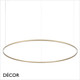 1 B Ideal Lux - Oracle Slim 50, 70, 90, 150 Round - Brass Modern Designer LED Suspension Light - Minimalism for a Kitchen, Dining Room, Office, Boardroom, Laboratory, Shop, Café or Bistro