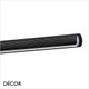 11 Ideal Lux - Dorica - Matt Black Fluted Modern Suspension Light -  Minimalist Design for Any Contemporary Space