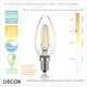 Ideal Lux - Napoleon, 12 arm - Clear Crystal & Gold Chandelier - Luxurious Italian Design for a Dining Room, Living Room, Stairs, Hallway, Hotel & Restaurant