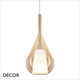 Ideal Lux - Kalique, 6 Shapes and Sizes - Amber Glass with a Satin White Glass Core Modern Designer Pendant Light - Italian Design for a Kitchen, Kitchen Island, Dining Room, Hotel, Restaurant & Café
