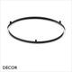 Ideal Lux - Oracle Slim 50, 70, 90 & 150 Round - Matt Black Modern Designer LED Ceiling Light - Minimalism for a Kitchen, Dining Room, Office, Boardroom, Laboratory, Shop, Café or Bistro