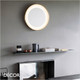 Ideal Lux -Planet 30, 40, 50 & 60 Round - Brass Modern Designer LED Wall or Ceiling Light - Stylish Italian Design for any Contemporary Space