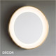 Ideal Lux -Planet 30, 40, 50 & 60 Round - Brass Modern Designer LED Wall or Ceiling Light - Stylish Italian Design for any Contemporary Space
