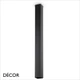 Ideal Lux - Look 10, 20, 40 & 75, 4 Sizes - Square Matt Black Modern Designer Cuboid Ceiling Light - Chic Italian Design - Ideal for a Kitchen, Kitchen Island, Hallway, Hotel, Bistro or Restaurant
