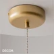 1  A Maytoni - Spirito - Gold and Clear Glass Modern Designer Pendant Light - Striking Design for any Contemporary Interior Space