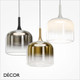 Maytoni - Spirito - Black and Clear Glass Modern Designer Pendant Light - Striking Design for any Contemporary Interior Space
