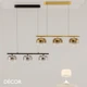 Maytoni - Spirito 3 - White and Clear Glass Modern Designer Suspension Light - Striking Design for any Contemporary Interior Space