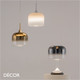 Maytoni - Spirito, Large - Gold and Clear Glass Modern Designer Table Lamp - Striking Design for any Contemporary Interior Space
