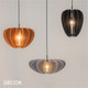 Maytoni - Cambio - Burnt Orange Natural Felt Modern Designer Pendant Light with Sound-Dampening Benefits - Iconic Design for any Contemporary Interior Space