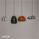 Maytoni - Cambio - Mid Grey Natural Felt Modern Designer Pendant Light with Sound-Dampening Benefits - Iconic Design for any Contemporary Interior Space