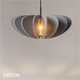 Maytoni - Cambio - Mid Grey Natural Felt Modern Designer Pendant Light with Sound-Dampening Benefits - Iconic Design for any Contemporary Interior Space
