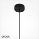 Maytoni - Cambio - Dark Grey Natural Felt Modern Designer Pendant Light with Sound-Dampening Benefits - Iconic Design for any Contemporary Interior Space