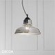 Ideal Lux - Bistro, Plate - Smoked Glass Modern Designer Pendant Light - Stylish Italian Design for a Kitchen, Dining Room, Hotel, Restaurant, Bistro, Bar & Cafe