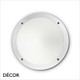 Ideal Lux - Polar 1 - High Performance Black or White Modern Designer Circular Outdoor Wall Light - Minimalist Style for any Contemporary Space. Ideal Lux - Polar 1 - High Performance Black or White Modern Designer Circular Outdoor Wall Light - Minimalist Style for any Contemporary Space.