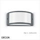 Ideal Lux - Rex - 3 Styles, Anthracite or White Modern Designer Outdoor Wall Light - Minimalist Style for any Contemporary Space. For your Home or Business Ideal Lux - Rex - 3 Styles, Anthracite or White Modern Designer Outdoor Wall Light - Minimalist Style for any Contemporary Space. For your Home or Business