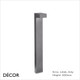 11A1 Ideal Lux - Sirio, 2 Sizes - Anthracite, Coffee, Grey, Black or White Modern Designer Outdoor Post Light - Minimalist Style for the Garden & Outdoor Area of your Hotel & Bistro 11A1 Ideal Lux - Sirio, 2 Sizes - Anthracite, Coffee, Grey, Black or White Modern Designer Outdoor Post Light - Minimalist Style for the Garden & Outdoor Area of your Hotel & Bistro