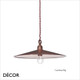 Ideal Lux - Cantina - Copper Modern Designer Pendant Light - Classic Vintage Italian Design for a Kitchen, Dining Room, Hall, Restaurant, Bistro & Café Ideal Lux - Cantina - Copper Modern Designer Pendant Light - Classic Vintage Italian Design for a Kitchen, Dining Room, Hall, Restaurant, Bistro & Café
