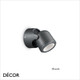 1A1 Ideal Lux - Xeno, One - Black, White or Grey Adjustable Modern Designer Outdoor Wall Spotlight - Stunning Industrial Style for any Contemporary Space 1A1 Ideal Lux - Xeno, One - Black, White or Grey Adjustable Modern Designer Outdoor Wall Spotlight - Stunning Industrial Style for any Contemporary Space