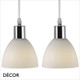 Nordlux - Ray - Opal White Glass Set of Two Modern Designer Pendant Lights - Perfect for your Kitchen, Dining Room, Living Room, Hotel, Restaurant & Cafe Nordlux - Ray - Opal White Glass Set of Two Modern Designer Pendant Lights - Perfect for your Kitchen, Dining Room, Living Room, Hotel, Restaurant & Cafe