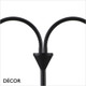Nordlux - Ray - Black with Brass Detail Modern Designer Single Column Double Head Floor Lamp - Perfect for a Living Room, Study, Dining Room, Hotel & Reception Nordlux - Ray - Black with Brass Detail Modern Designer Single Column Double Head Floor Lamp - Perfect for a Living Room, Study, Dining Room, Hotel & Reception
