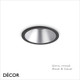 Ideal Lux - Game, Round - Gold, Silver, Black & White Modern Designer Recessed Ceiling Downlight/Spotlight - Minimalist Design For Any Contemporary Living Space